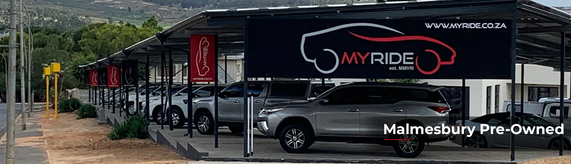 myride pre-owned banner